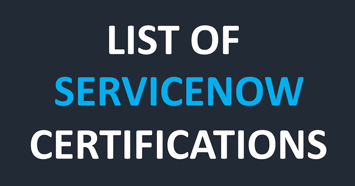 ServiceNow Certified System Administrator