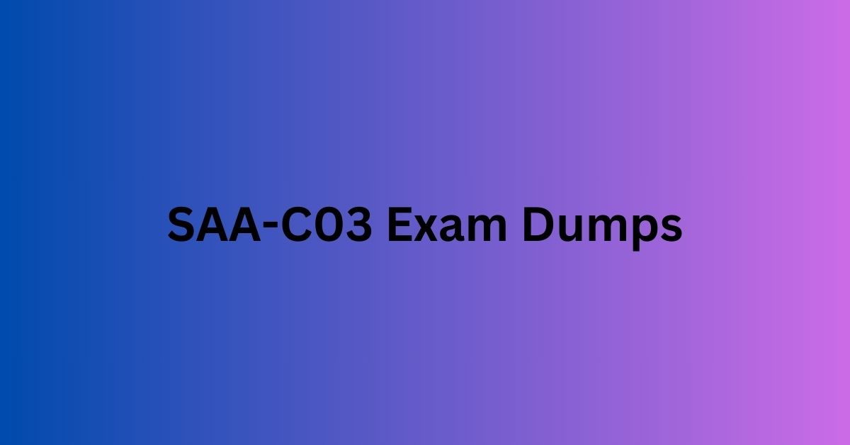 SAA-C03 Exam Dumps